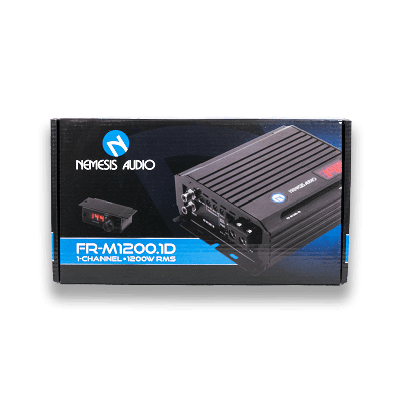 Nemesis Audio ~ FR-M1200.1D ~ 1280W RMS Full Range Series Monoblock Amplifier