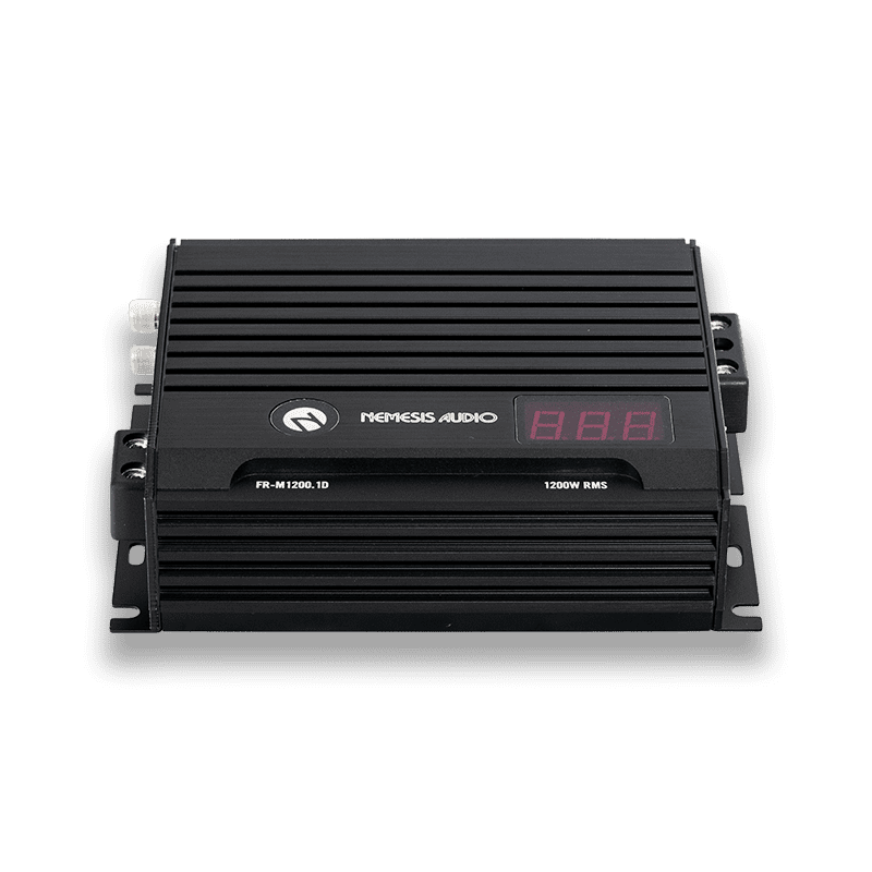 Nemesis Audio ~ FR-M1200.1D ~ 1280W RMS Full Range Series Monoblock Amplifier