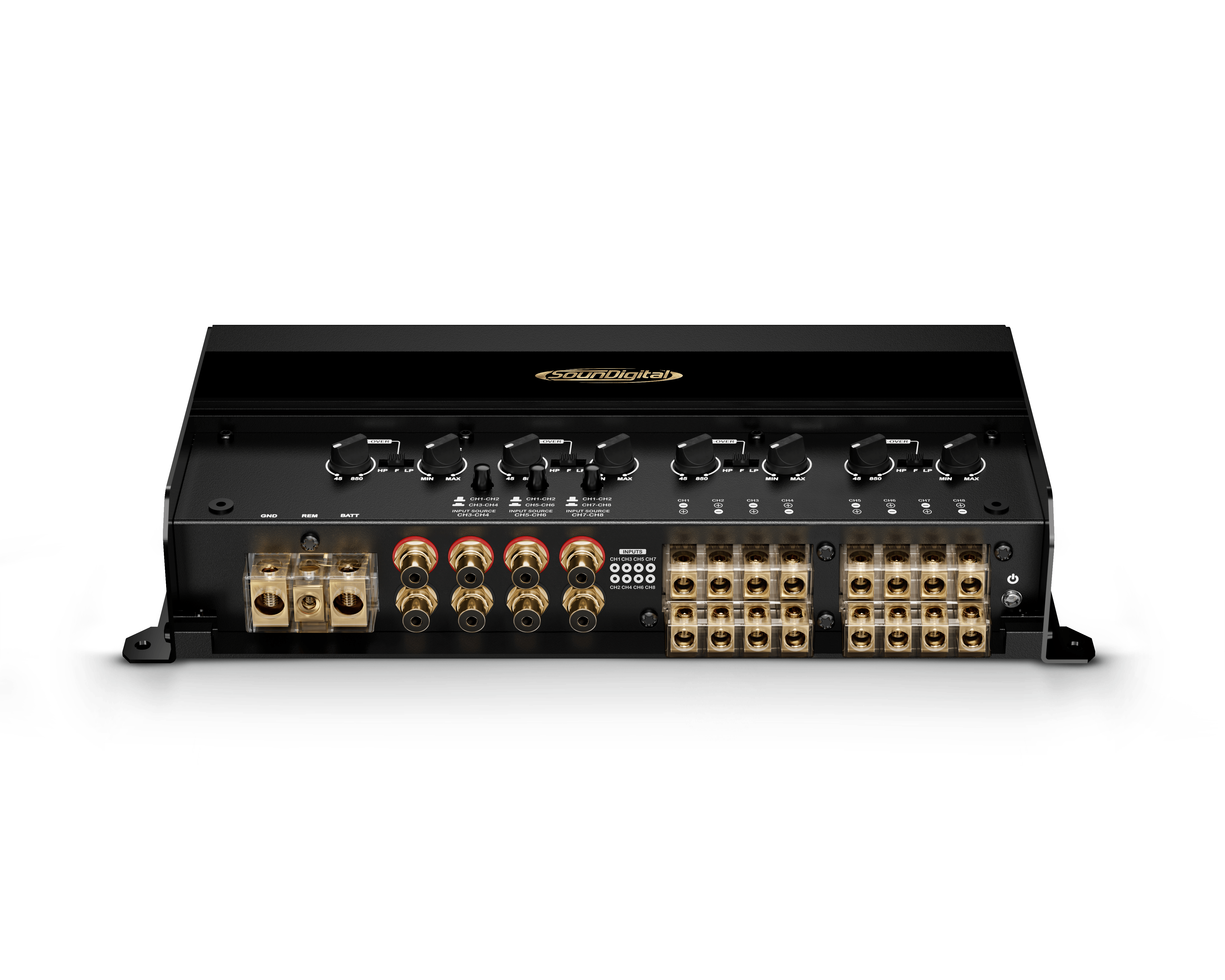 SounDigital 2000.8 GAN High Quality 8 Channel Amplifier. 165 watts X 8 at 4 ohms. ***CALL FOR PRICING***