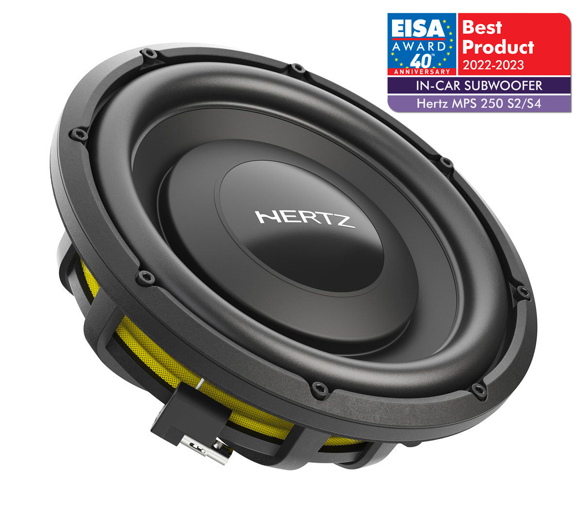 Hertz MPS 250S2 1000 Watt Slim Subwoofer