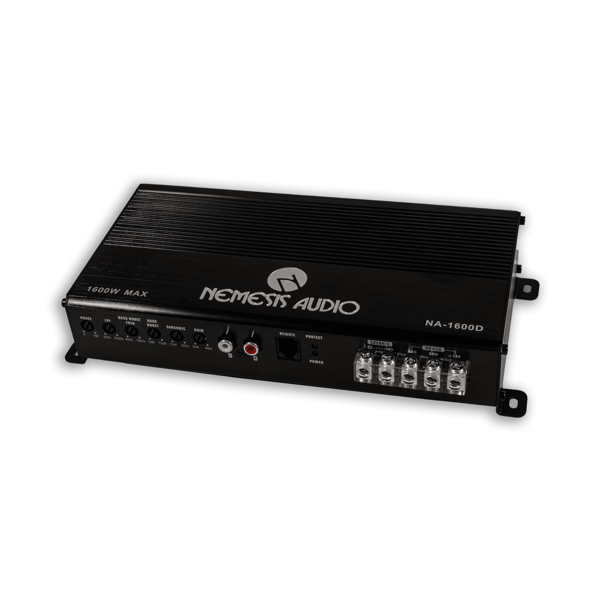 NA-1600D 800W RMS @ 1-Ohm Class-D 1-Channel Car Amplifier
