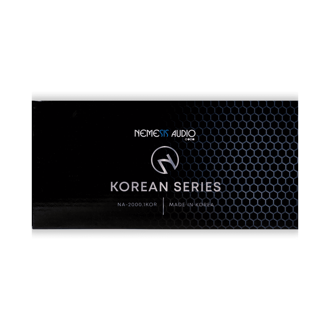 Nemesis Audio NA-2000.1KOR ~ Class D 1-Channel Monoblock Car Amplifier 2000 Watts RMS @ 1-Ohm – Made In Korea