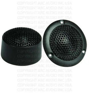 BLACK1.0 - Arc Audio Black Series 1 Inch Tweeter (PAIR)