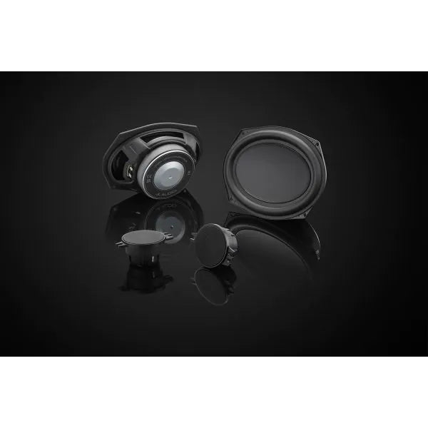 JL Audio® Custom-Fit Car Speakers 6"x9" Component Woofer for Ram/Toyota/GM (CF-690w)