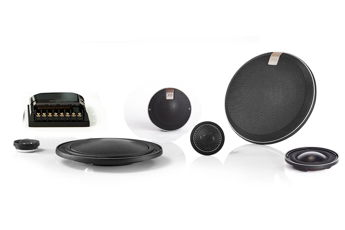 Morel Virtus Nano Carbon 63 6.5-Inch Ultra-Slim 3-Way Component Speakers