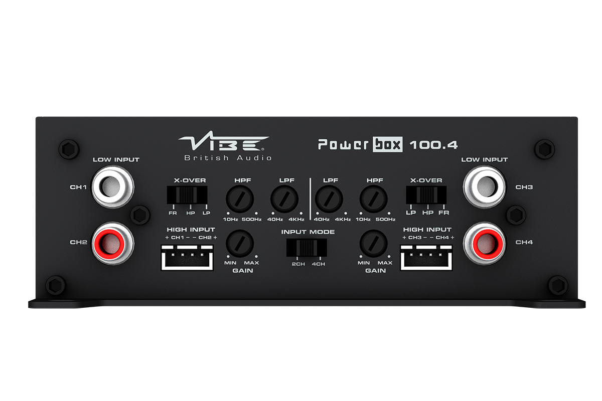 VIBE POWERBOX100.4M-V0 – 4 Channel Class D Amplifier
