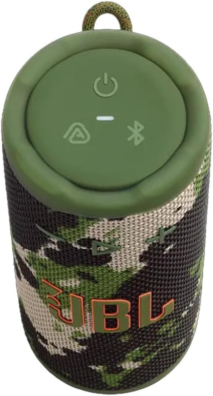 JBL Grip Compact portable Bluetooth speaker with bold JBL Pro Sound and ambient light - Camo