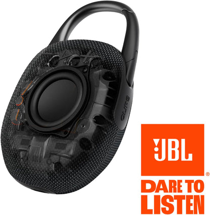 JBL Clip 5 - Ultra-Portable, Waterproof and Dustproof Bluetooth Speaker, Integrated Carabiner, Up to 12 Hours of Play, Made in Part with Recycled Materials - Pink