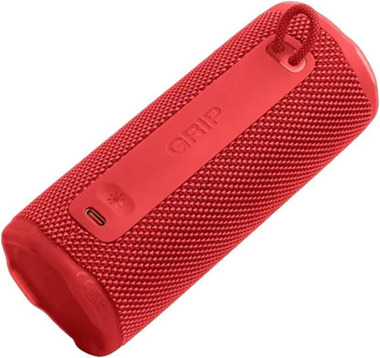 JBL Grip Compact portable Bluetooth speaker with bold JBL Pro Sound and ambient light - RED