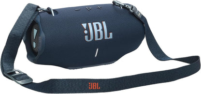JBL Charge 6 - Portable Waterproof & Drop-Proof Bluetooth Speaker, Bold Pro Sound with AI Sound Boost, 28Hrs of Playtime, Built-in powerbank & Comes with a Sturdy/Removable Carrying Strap - Blue