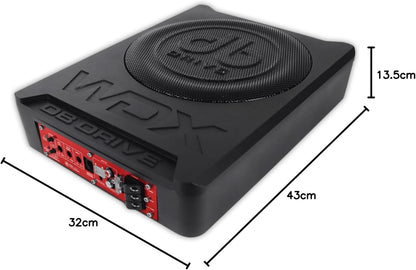 Db Drive WDXAS10 Amplified Underseat Subwoofer 900 Watts