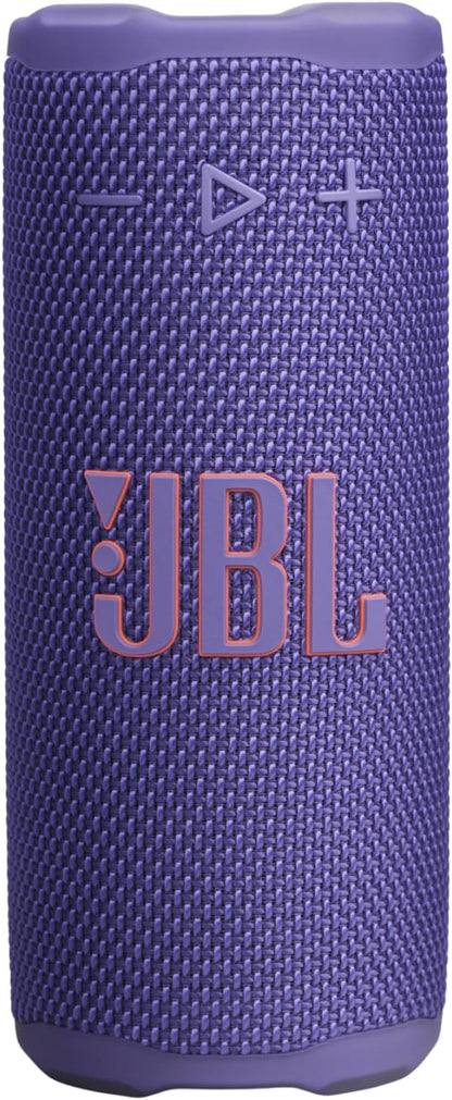 JBL Grip Compact portable Bluetooth speaker with bold JBL Pro Sound and ambient light - Purple