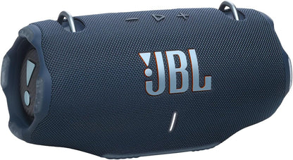 JBL Charge 6 - Portable Waterproof & Drop-Proof Bluetooth Speaker, Bold Pro Sound with AI Sound Boost, 28Hrs of Playtime, Built-in powerbank & Comes with a Sturdy/Removable Carrying Strap - Blue