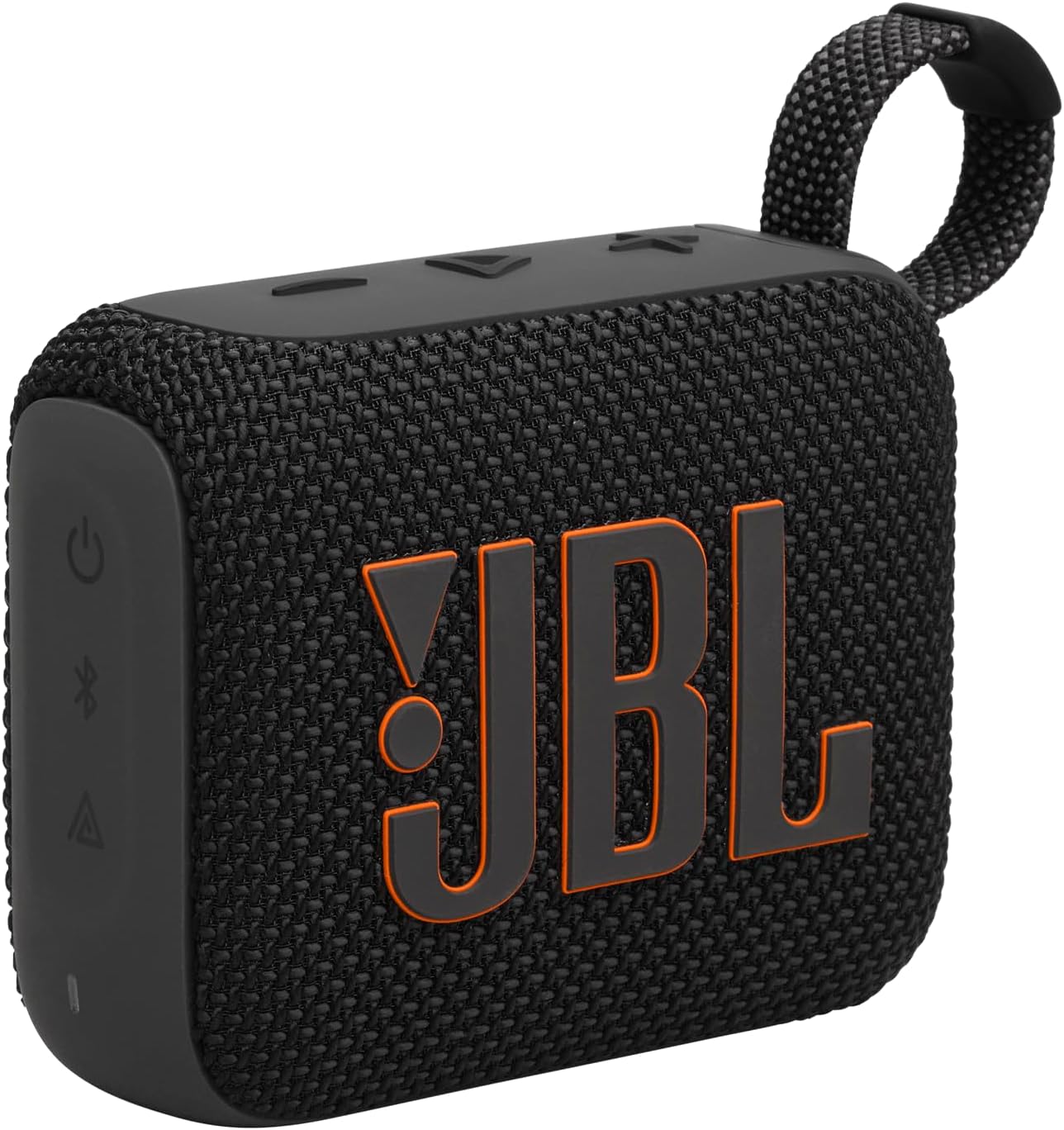 JBL Go 4 - Ultra-Portable, Waterproof and Dustproof Bluetooth Speaker, 7-Hour Built-in Battery, Made in Part with Recycled Materials - Black