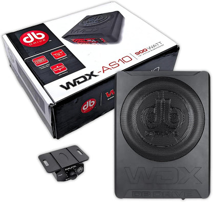 Db Drive WDXAS10 Amplified Underseat Subwoofer 900 Watts
