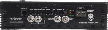 Vibe Blackdeath BD5000.1DSPLV3 Competition Monoblock Amplifier
