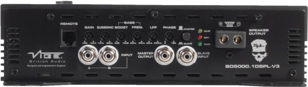 Vibe Blackdeath BD5000.1DSPLV3 Competition Monoblock Amplifier