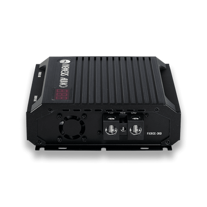 FIERCE-3KD Monoblock Amplifier 1 Channel, 1-Ohm Stable, 3000W Max, Car Audio, Class D, Digital Voltmeter, Fierce Series, Fierce-3KD, Monoblock, Nemesis Audio