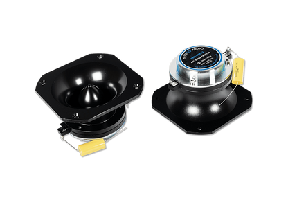 Nemesis Audio NEO-TW83 4.5″ super tweeter pair 350W RMS (pair) neodymium tweeter, 1.75″ voice coil, 110dB sensitivity, sharp, efficient highs.
