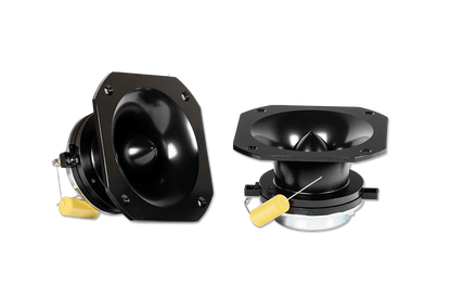 Nemesis Audio NEO-TW83 4.5″ super tweeter pair 350W RMS (pair) neodymium tweeter, 1.75″ voice coil, 110dB sensitivity, sharp, efficient highs.