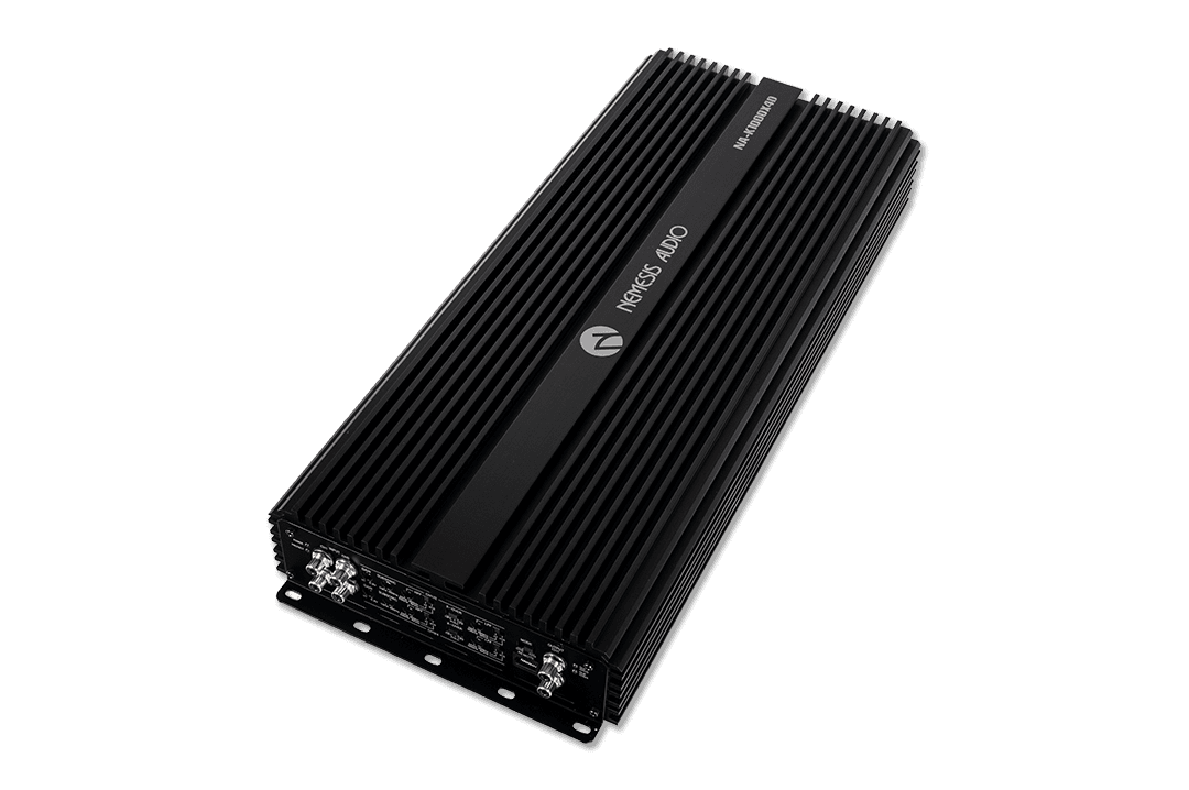 Nemesis Audio ~ NA-K1000X4D Korean made 4-channel amp. 1700W x4 @2-Ohm / 3600W x2 bridged, with advanced crossover controls.