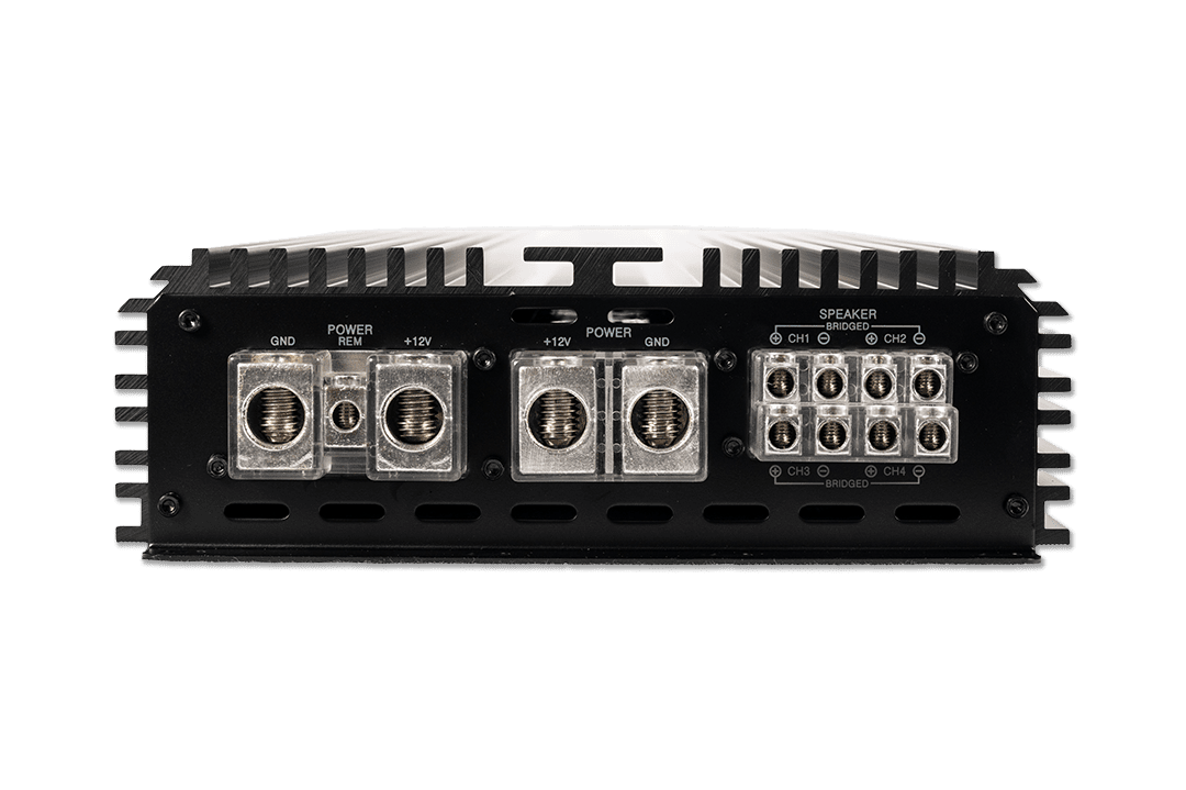 Nemesis Audio ~ NA-K1000X4D Korean made 4-channel amp. 1700W x4 @2-Ohm / 3600W x2 bridged, with advanced crossover controls.