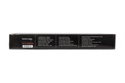 Nemesis Audio ~ NA-K1000X4D Korean made 4-channel amp. 1700W x4 @2-Ohm / 3600W x2 bridged, with advanced crossover controls.