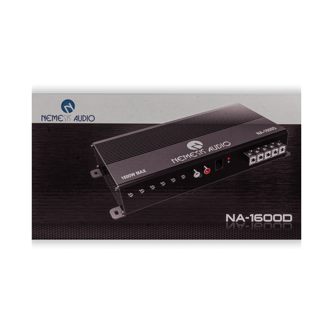 NA-1600D 800W RMS @ 1-Ohm Class-D 1-Channel Car Amplifier