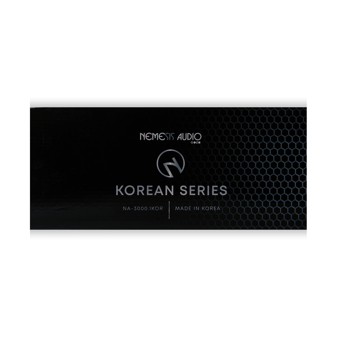 Nemesis Audio ~ NA-3000.1KOR Class-D 1-Channel Monoblock Car Amplifier 3000W RMS @ 1-Ohm – Made In Korea