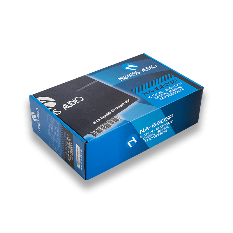 Nemesis Audio NA-68DSP - high-resolution 6-input / 8-output digital signal processor