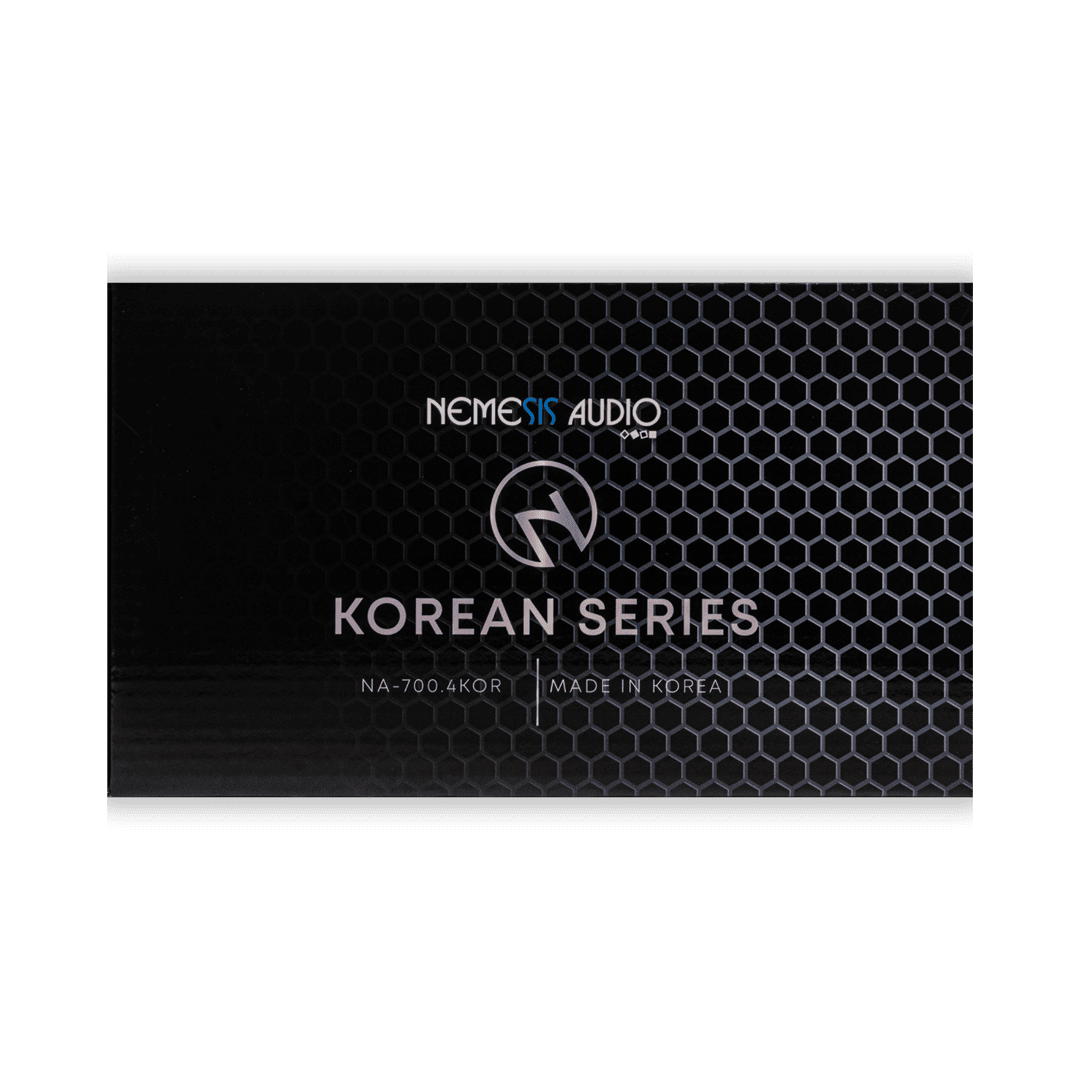 NA-700.4KOR ~ 110 Watts RMS @ 4ohms into 4-Channels Stereo Car Audio Amplifier – Made in Korea