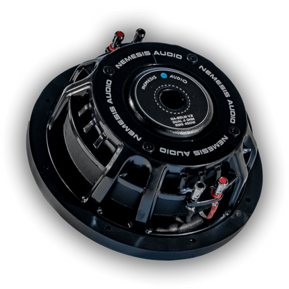 Nemesis Audio NA-8SLM V.2 Nemesis Audio 8″ High Performance 450W RMS Dual Voice Coil Shallow Mount Subwoofer