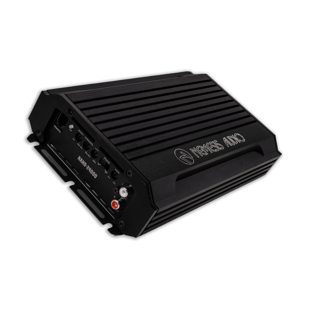 Nemesis Audio ~ NANO-2400D Class D Monoblock Car Amplifier 1200 Watts @ 1-Ohm