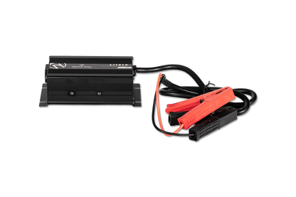 Nemesis Audio Li-1215 12V lithium charger with 15A capacity. Safe, efficient charging for Nemesis LiFePO4 batteries.