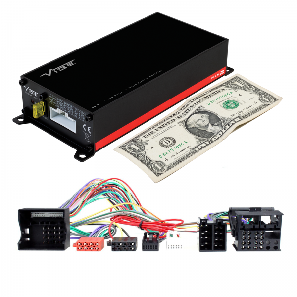 VIBE POWERBOX65.4BMW3-V9 Micro Amplifier for BMW Factory Amplifier Replacement