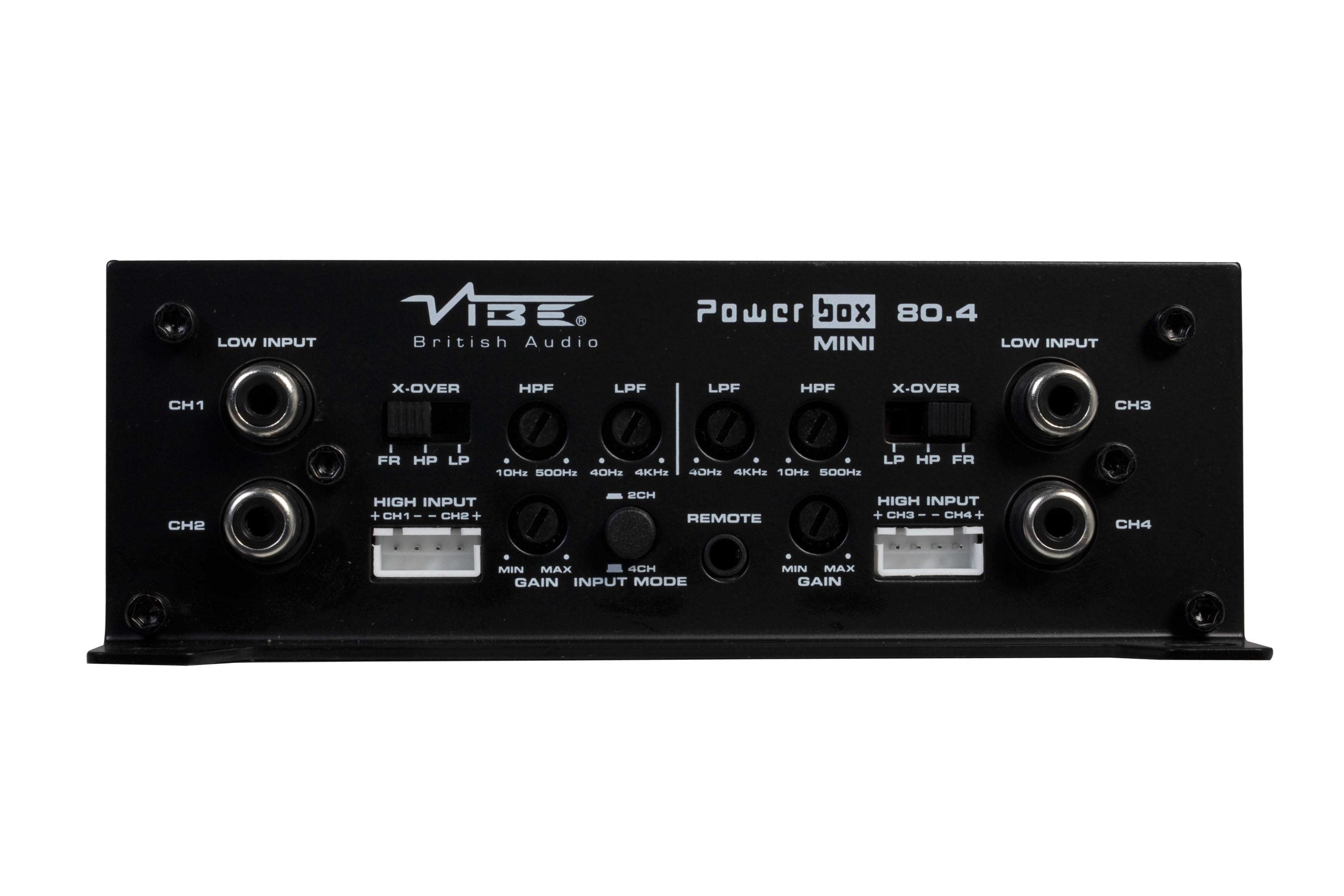 VIBE POWERBOX80.4M-V0 – 4 Channel Class D Amplifier
