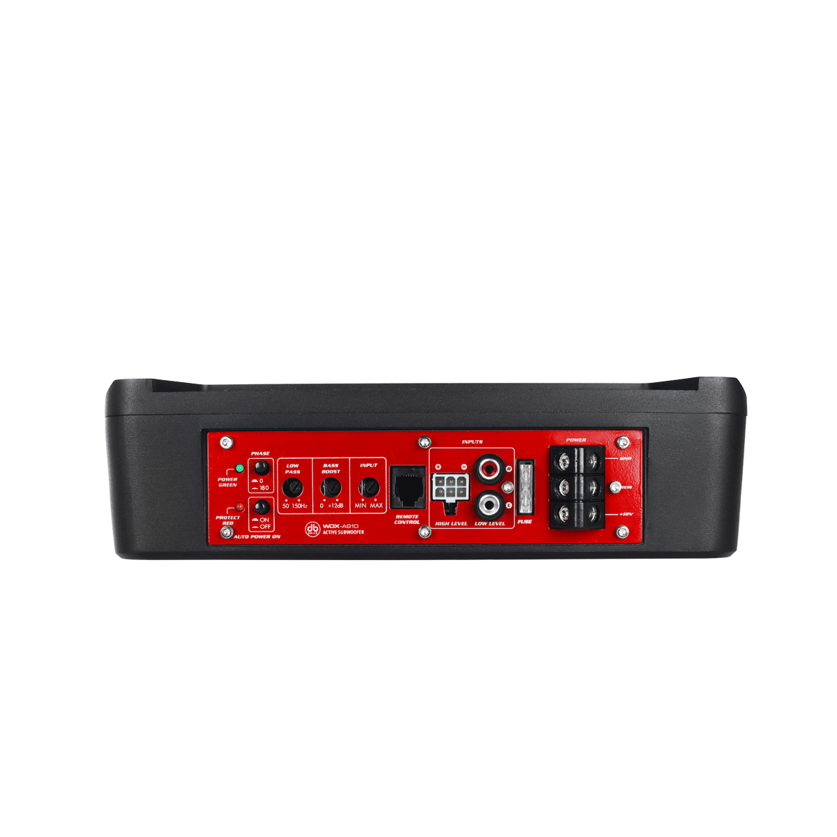 DB Drive WDX-AS10 10 Inch Active 250w Sub Enclosure with Amplifier