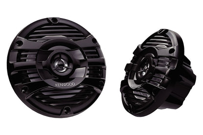 Kenwood KFC-1653MRB Marine Speakers - Black