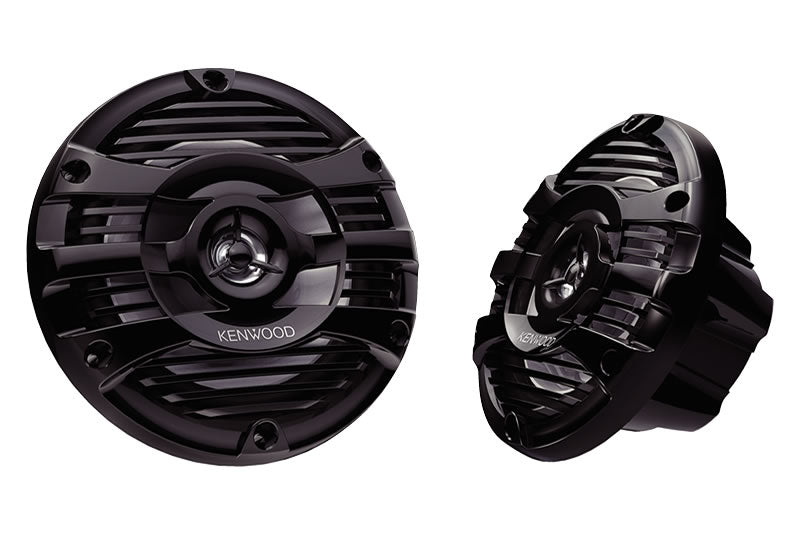 Kenwood KFC-1653MRB Marine Speakers - Black